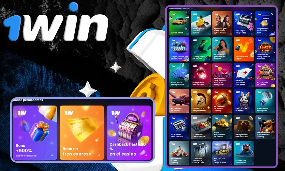 1Win Argentina - ¡Programa bonos completo!