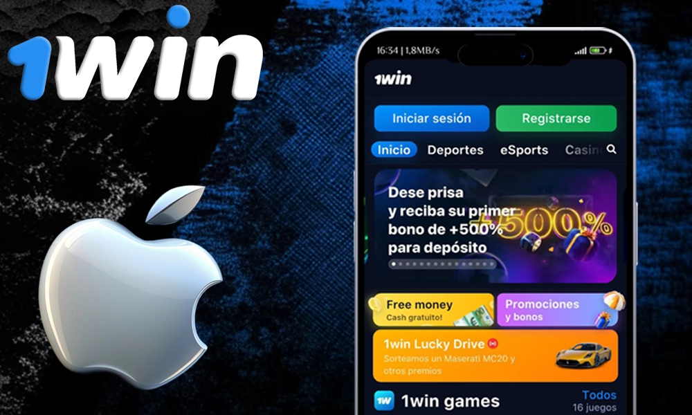 ¡Instala 1Win en tu iPhone!